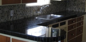 black granite kitchen radius