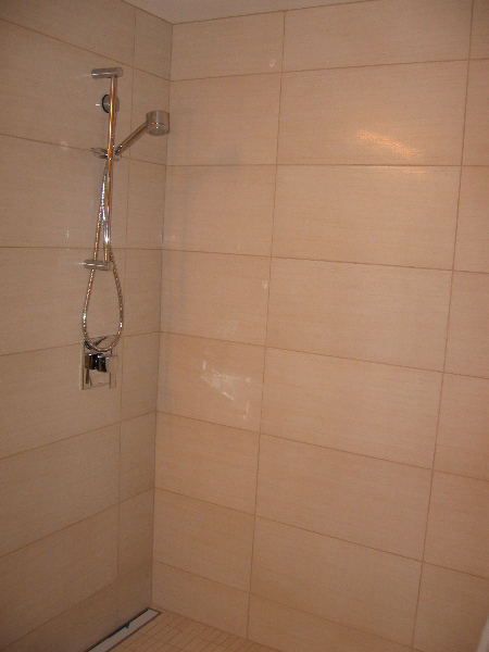 Left side of shower
