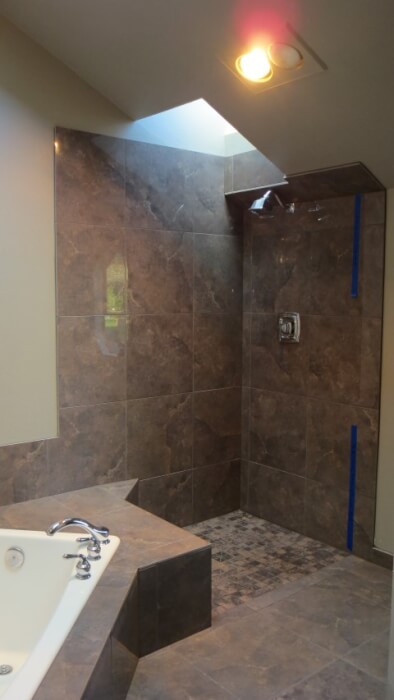 Klahanie master bathroom remodel  in Issaquah washington