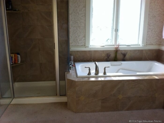 Sammamish bathroom before remodel